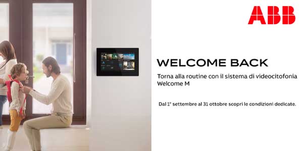 Promo Citofoni e Videocitofoni ABB Welcome M