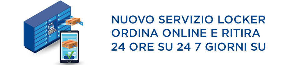 Nuovo servizio locker