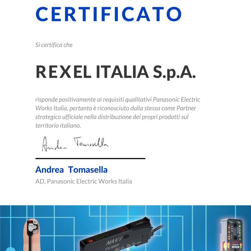 Rexel Italia: Distributore Certificato Panasonic