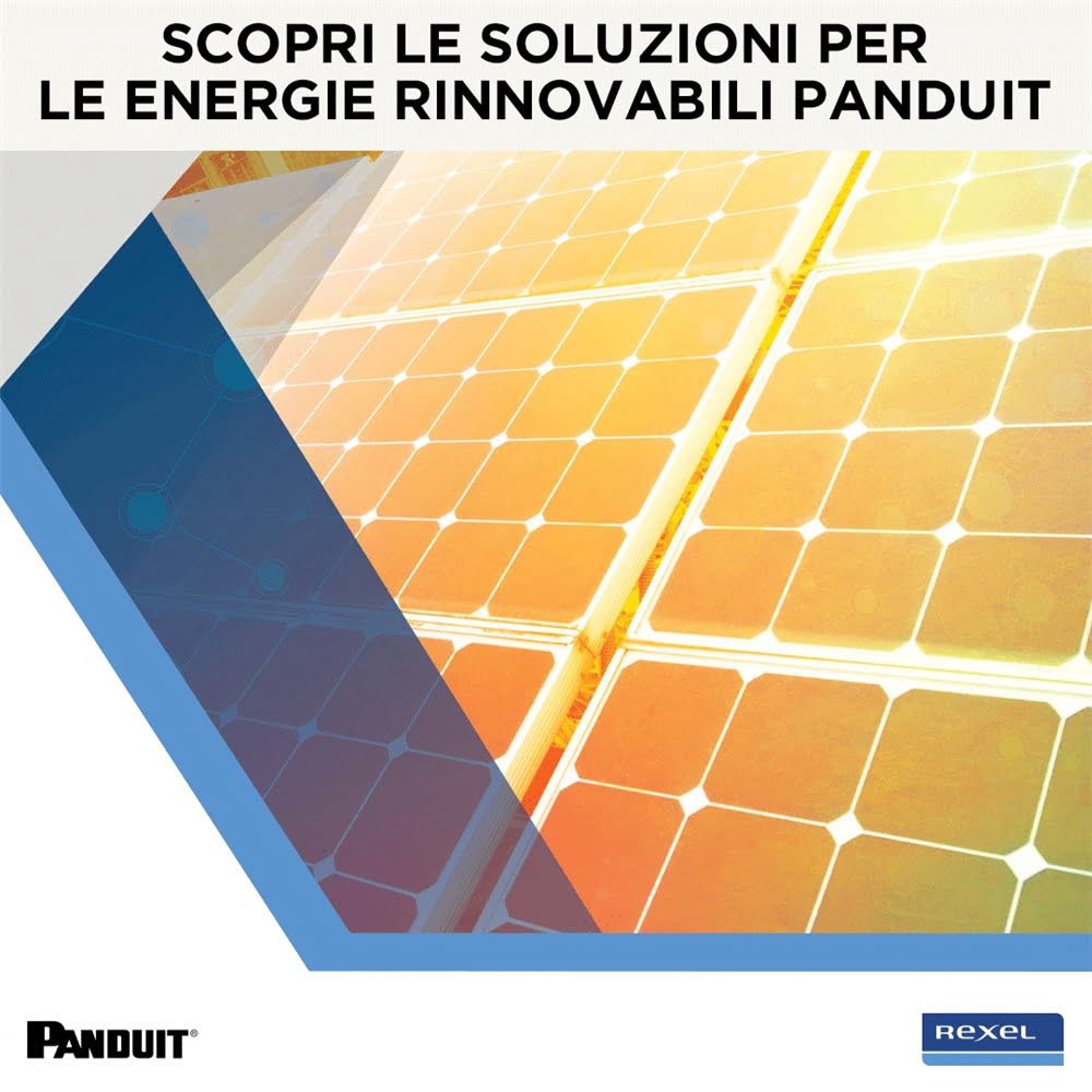 Scopri le soluzioni per il fotovoltaico Panduit