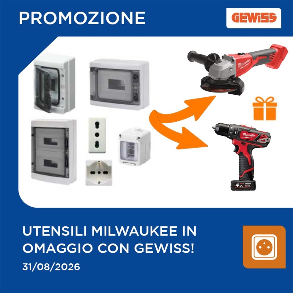 Scegli il tuo regalo con i Kit Gewiss!