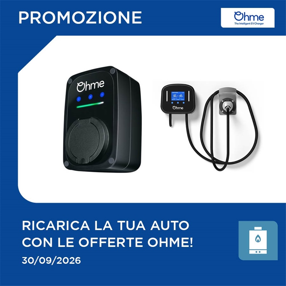 Ricarica la tua auto con con i prodotti Ohme in offerta!