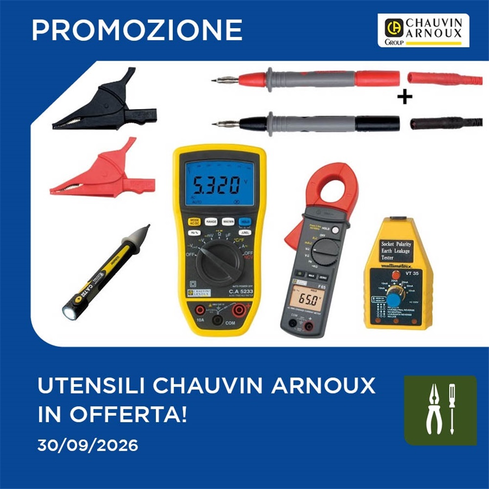 Strumenti di misura Chauvin Arnoux in offerta!