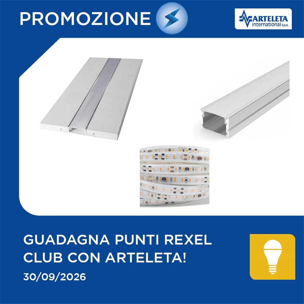 Guadagna punti Rexel Club con lilluminazione Arteleta!