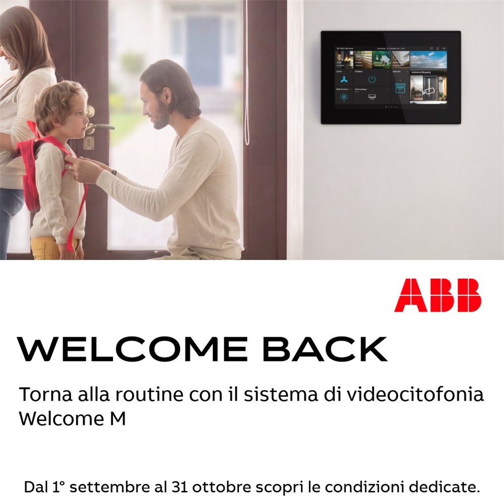 Welcome Back (to school) con la videocitofonia ABB!