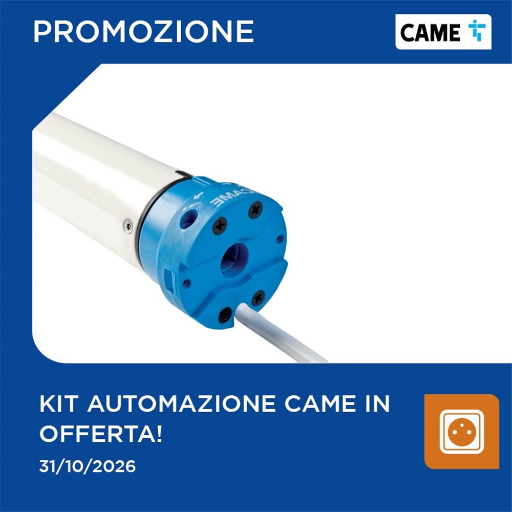 Automatizza le tue tapparelle con il kit CAME!