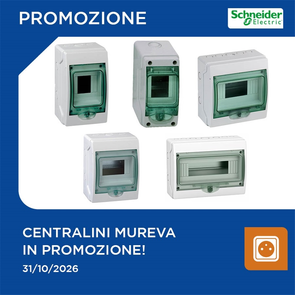 Centralini IP65 Schneider in promozione!
