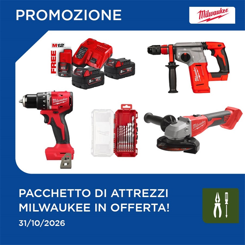 Tutta la potenza e la versatilità del sistema M18 in ununica soluzione conveniente.