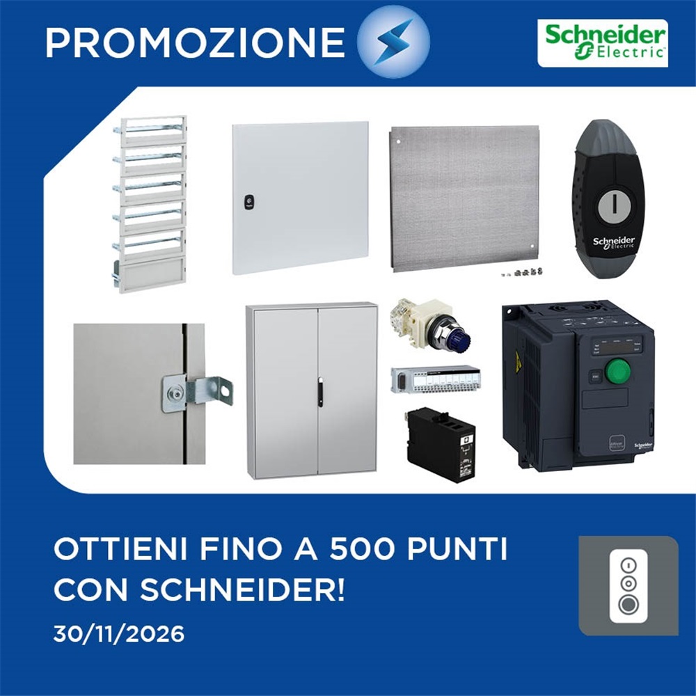 Guadagna punti Rexel Club con lautomazione industriale Schneider!