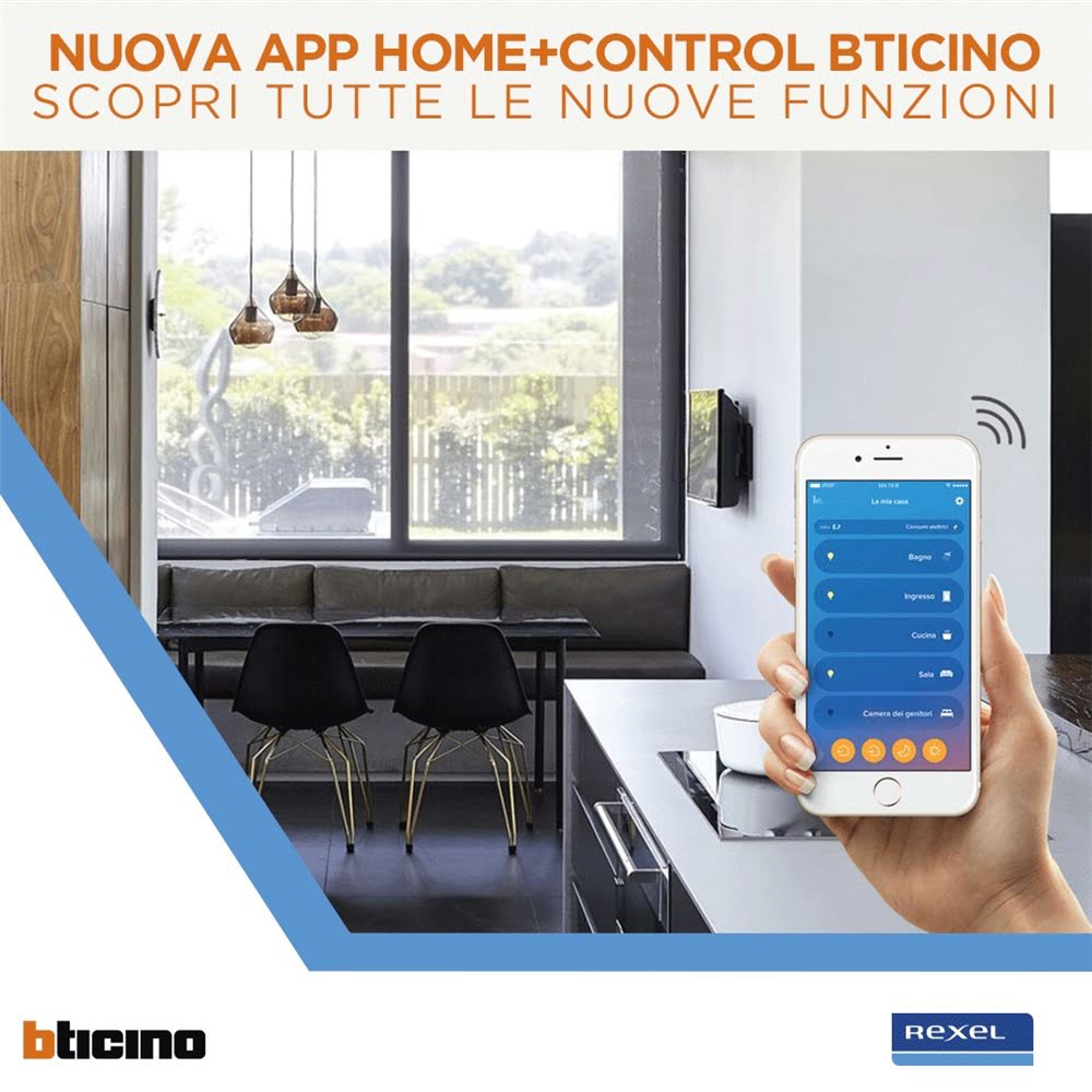 Nuova app Home+Control Bticino per Smart Home