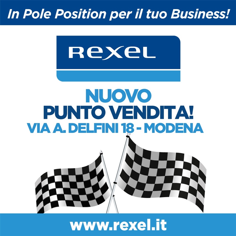 Apertura Nuovo Punto Vendita Rexel a Modena!