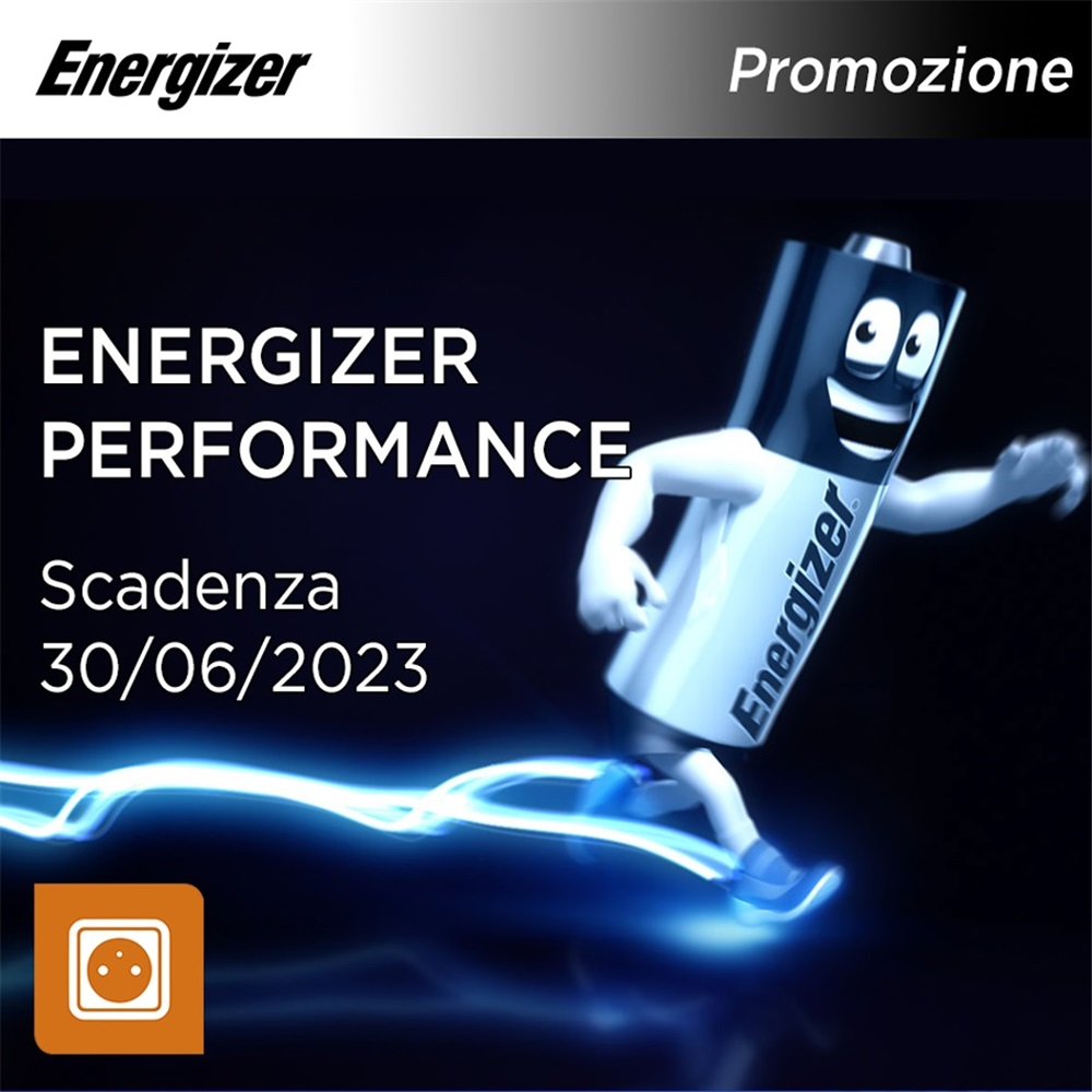 Offerta sulle batteria Energizer Performance