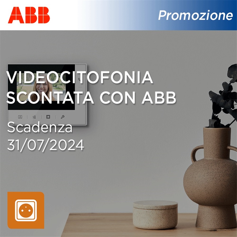 Con ABB la videocitofonia è scontata!