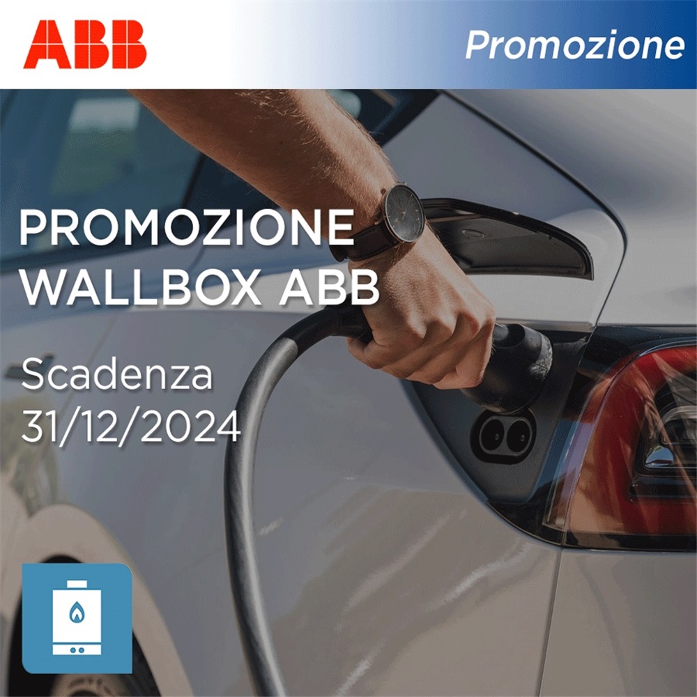 Promozione sui prodotti ABB per la ricarica dei veicoli elettrici!
