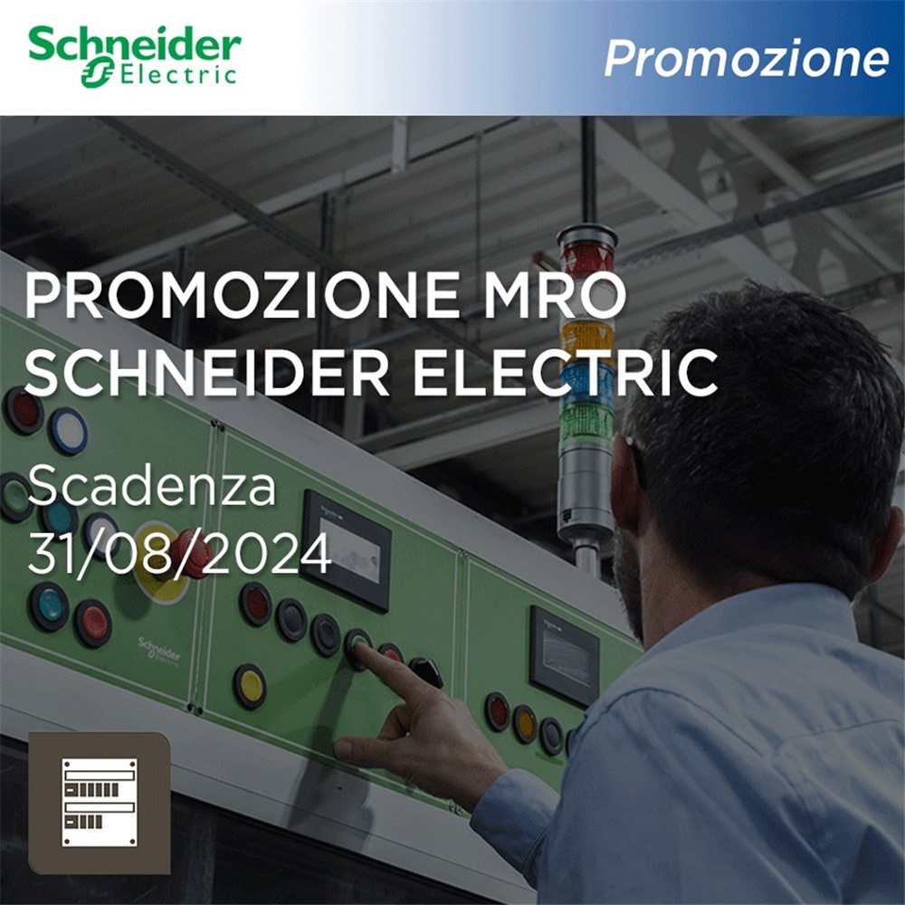 Promozione sui prodotti MRO Schneider Electric