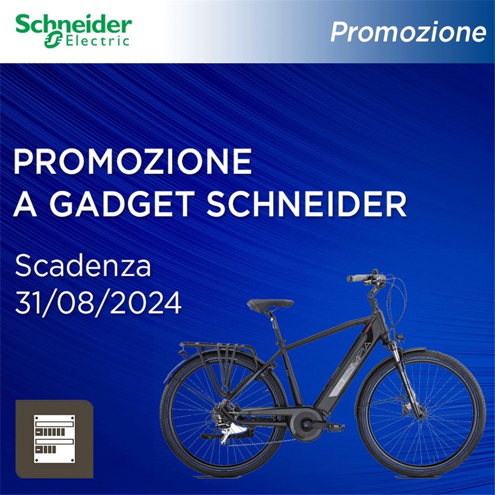 Ricevi buoni Idea Shopping e E-Bike con Schneider Electric
