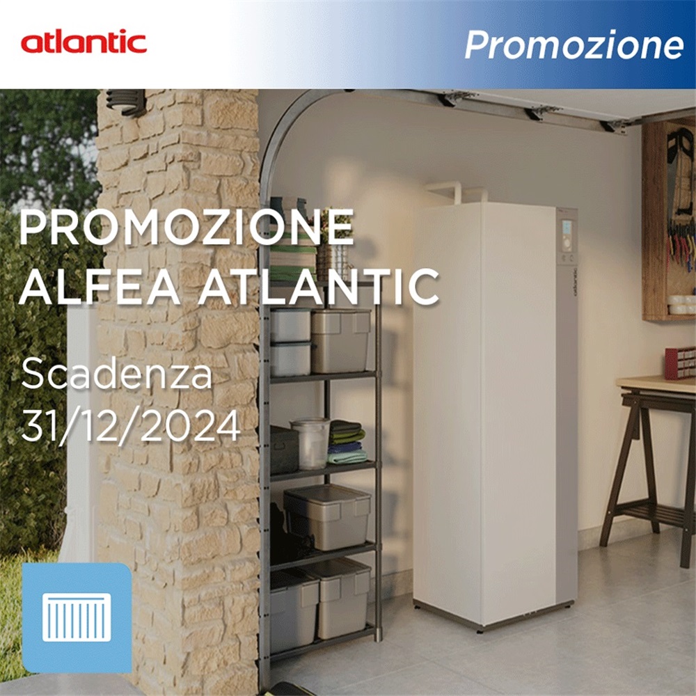 Prezzi speciali sulle pompe di calore serie Alfea Atlantic