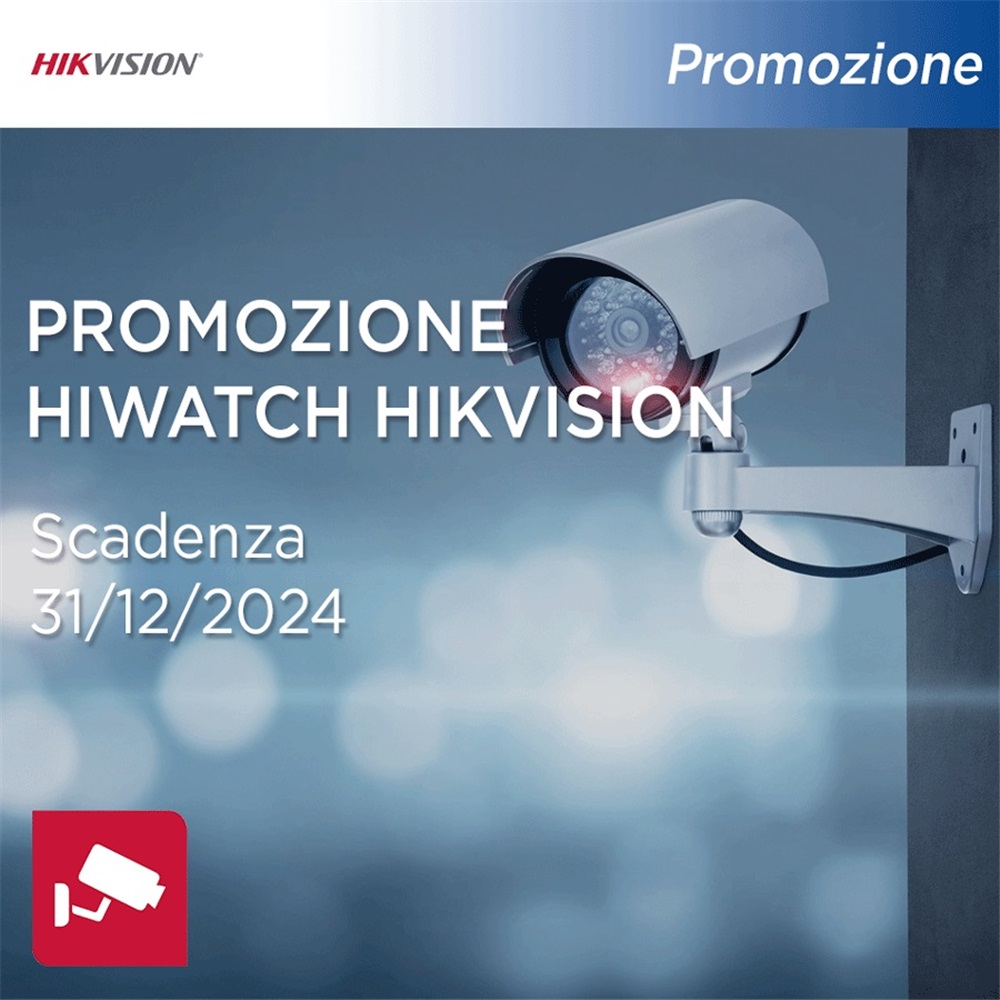 Prezzi speciali sui prodotti serie Hiwatch a marchio Hikvision!