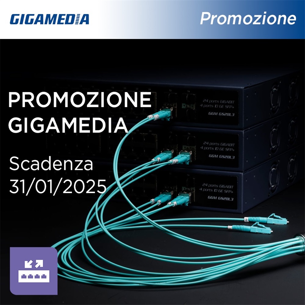 Trasmetti in modo Giga con la promo di Gigamedia