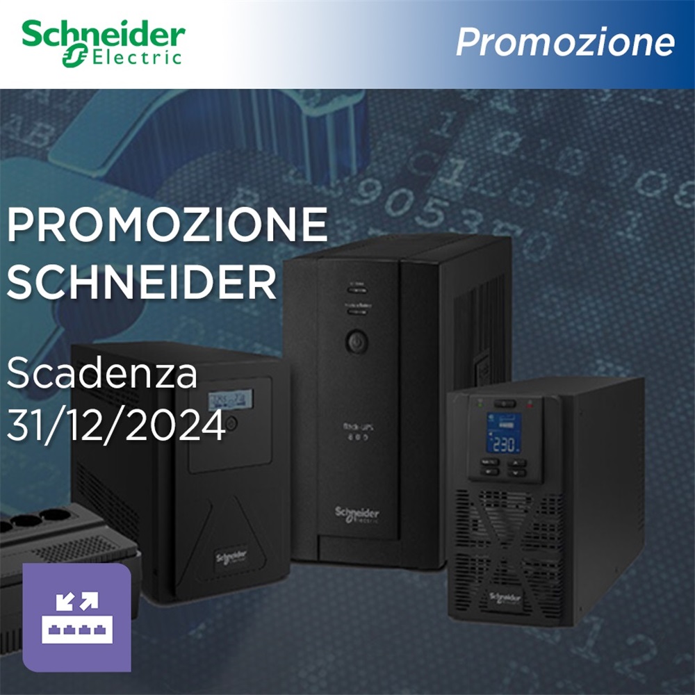 Proteggi i Tuoi Dispositivi: Promozione UPS di Schneider