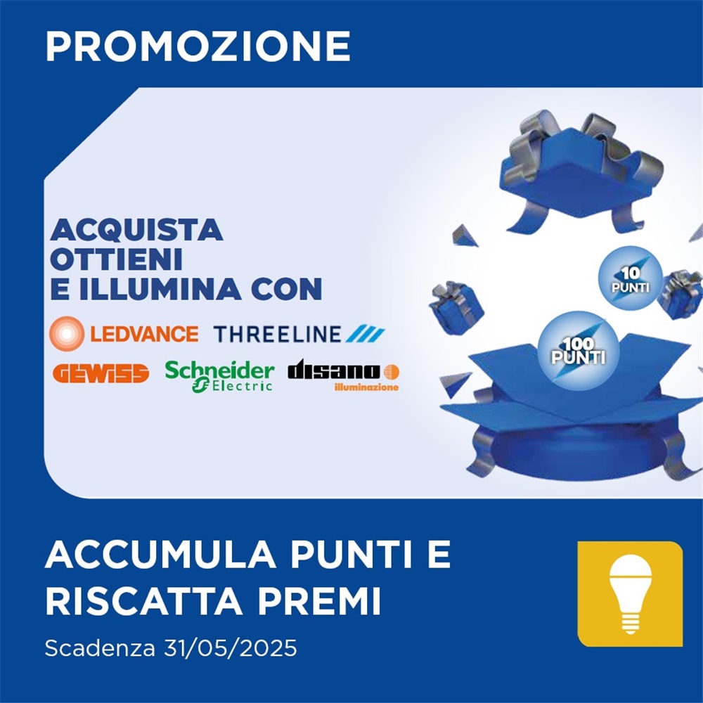 Illuminati di punti con la promo Rexel