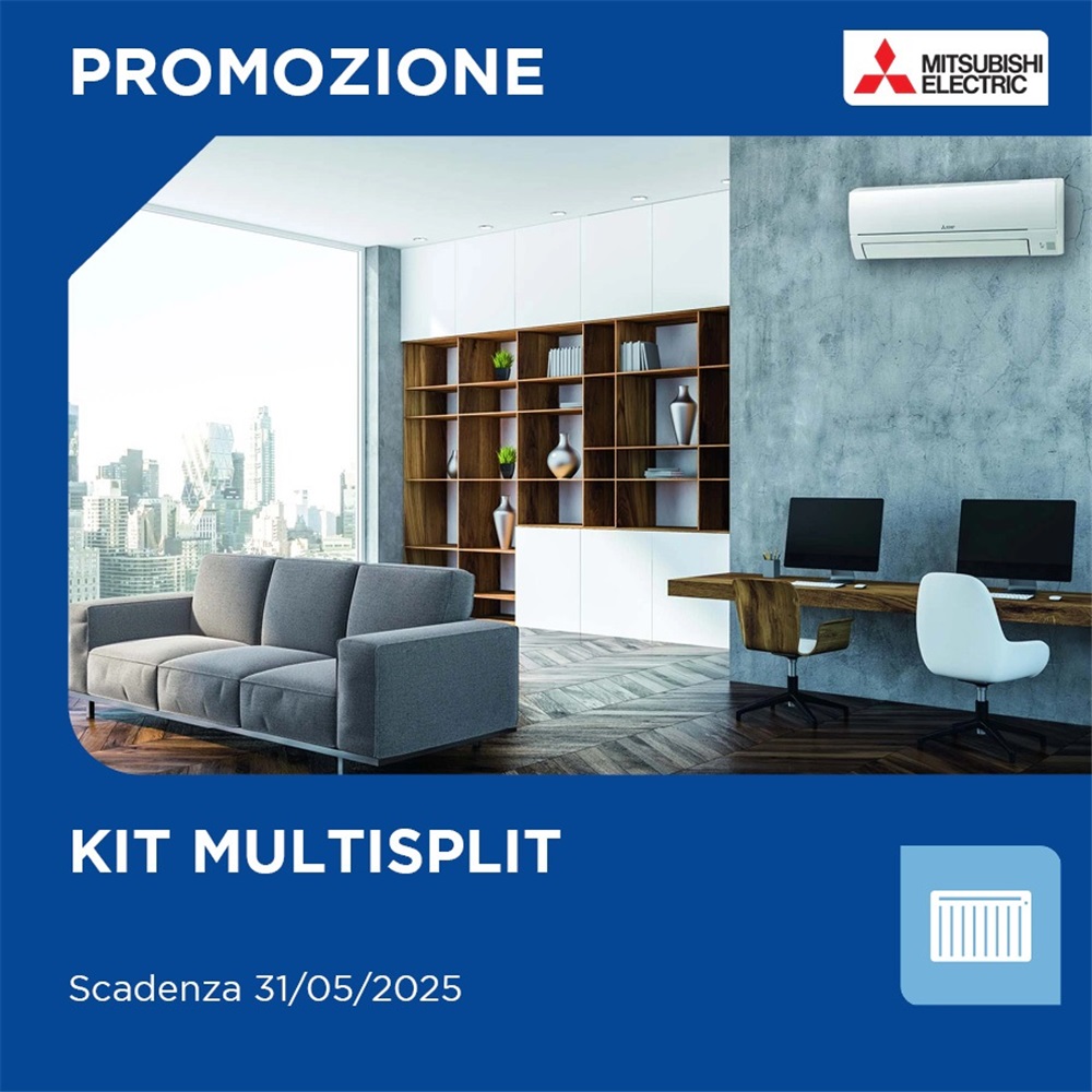 Promozione Mitsubishi su Kit Multisplit 