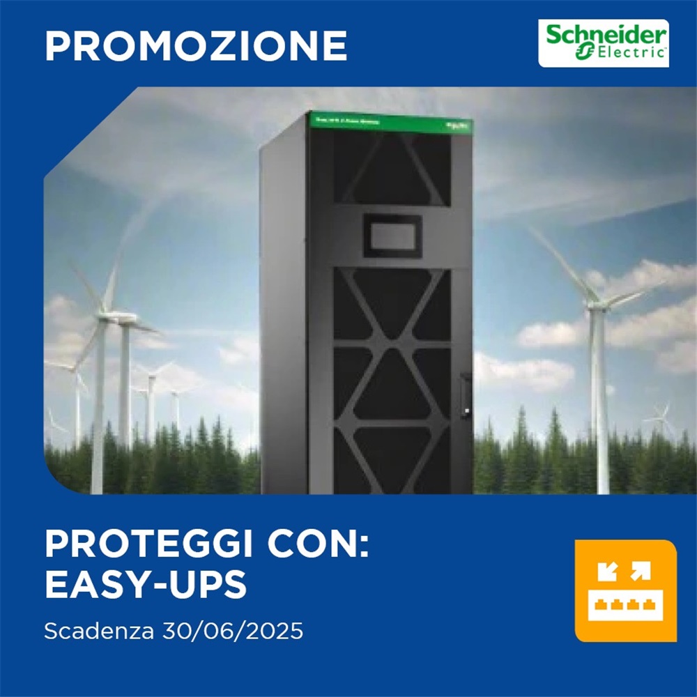 Proteggi i Tuoi Dispositivi: Promozione Schneider su Easy-UPS 
