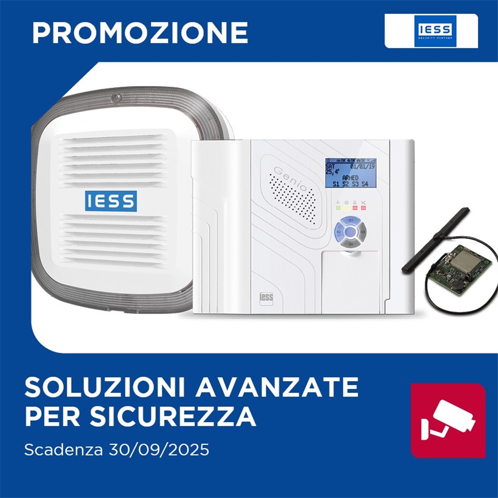 Promo IESS: soluzioni Avanzate per Sicurezza a Prezzi Speciali