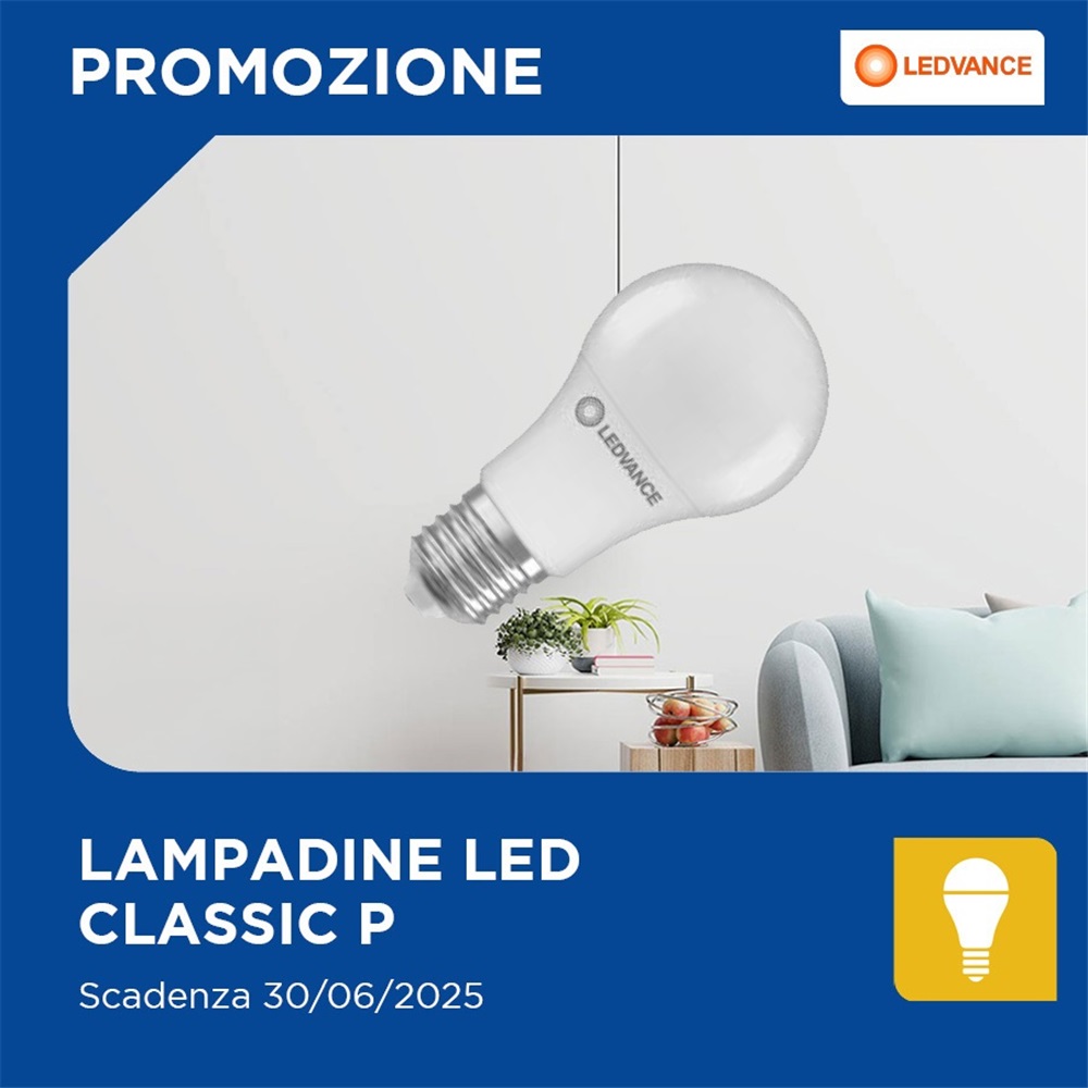 Ledvance in Promo: Efficienza e Atmosfera con le Lampadine LED Classic P!