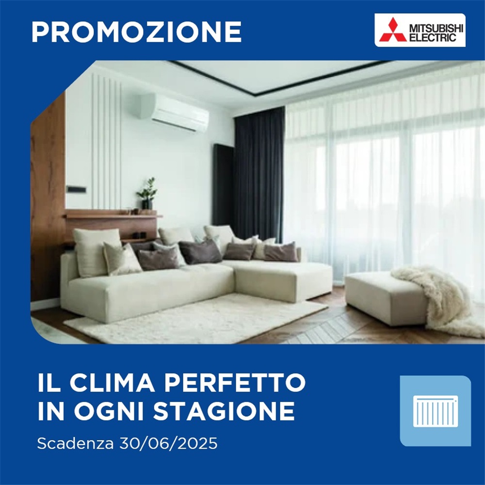 Mitsubishi in Promo: il clima perfetto in ogni stagione