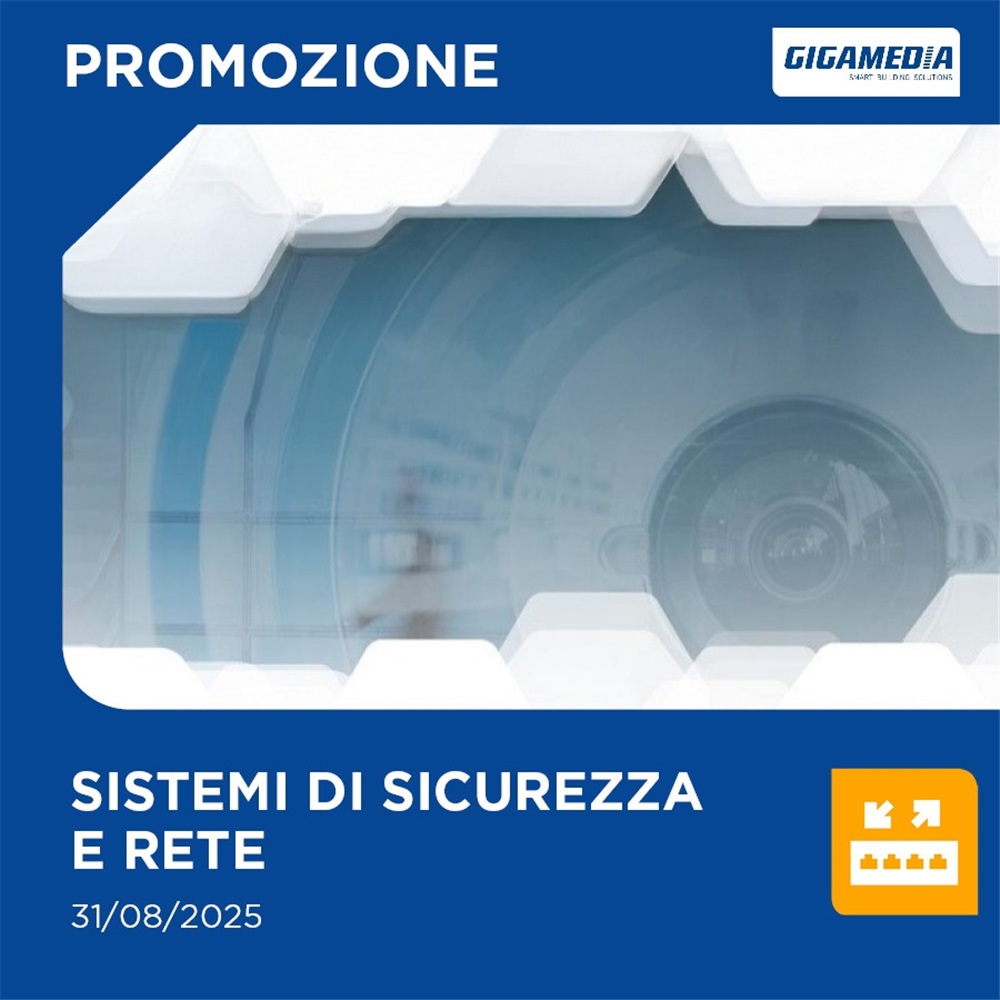 Sistemi di Sicurezza e Rete GIGAMEDIA – Offerta Imperdibile