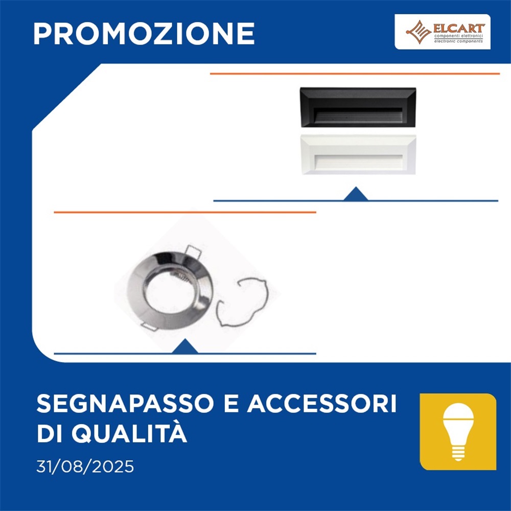 Promo Elcart: Segnapasso e Accessori con Quantità Limitate