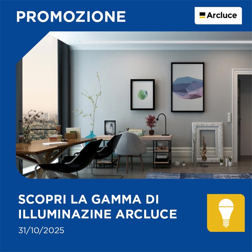 Scopri la Gamma LED Arcluce – Promo 