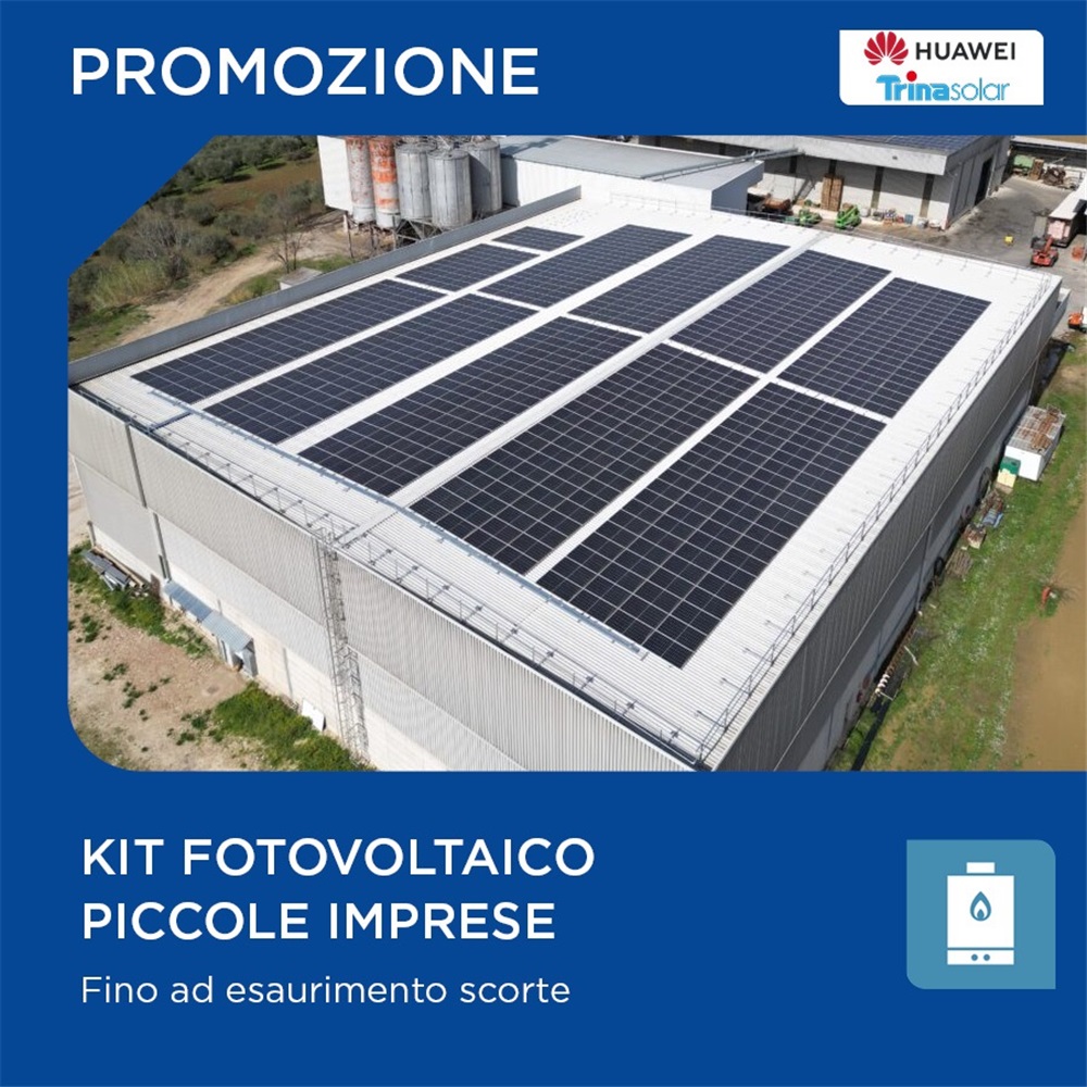 Kit fotovoltaico Huawei + Trina Solar — kit per piccole imprese