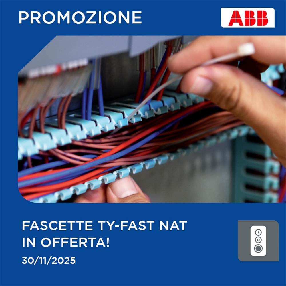 ABB — Kit fascette TY-Fast NAT in promo
