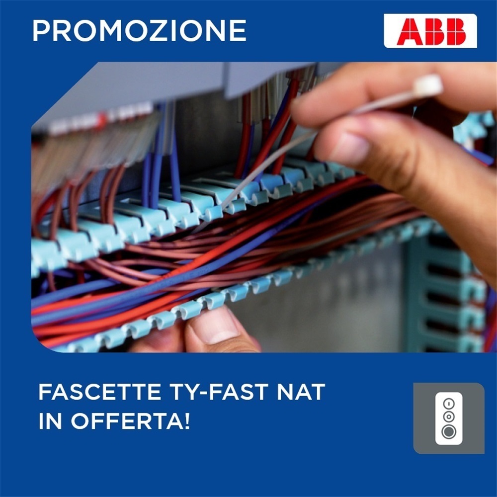 ABB — Kit fascette TY-Fast NAT in promo