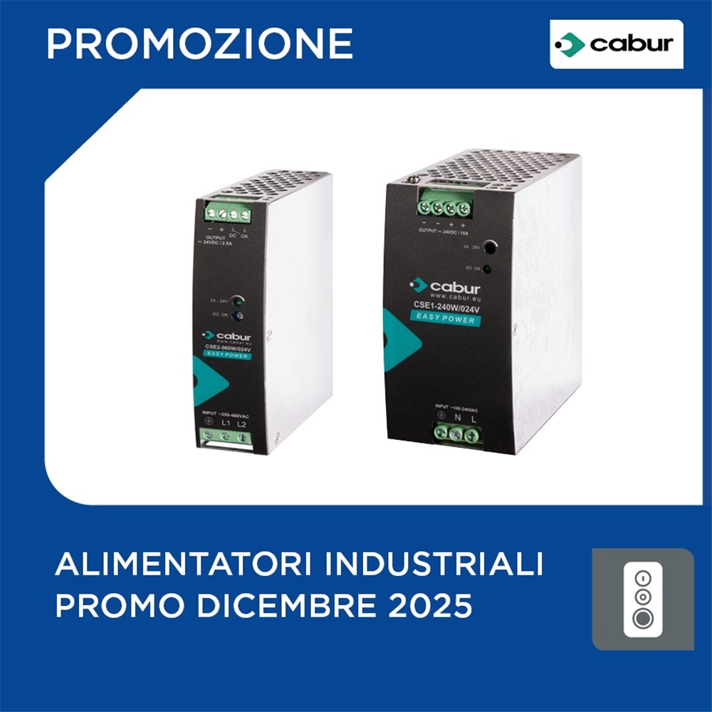  Cabur | Alimentatori industriali promo dicembre 2025