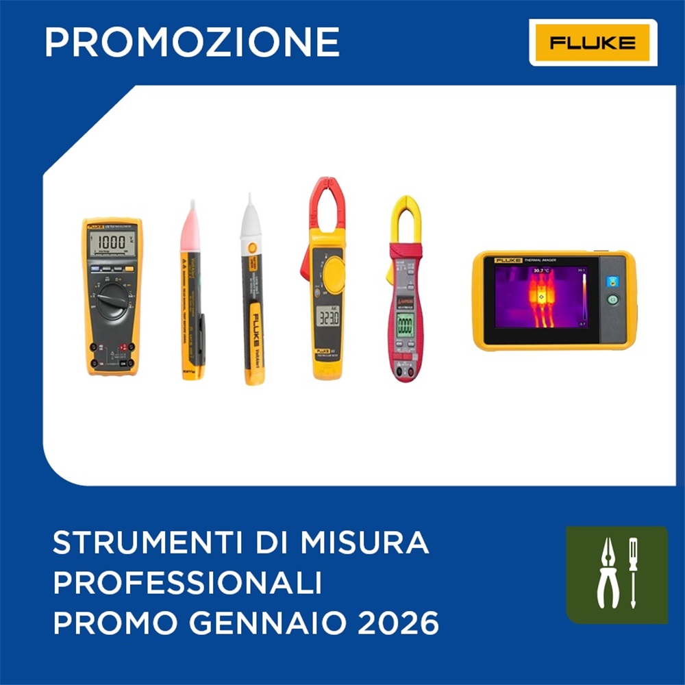 Fluke | Strumenti di misura professionali promo gennaio 2026
