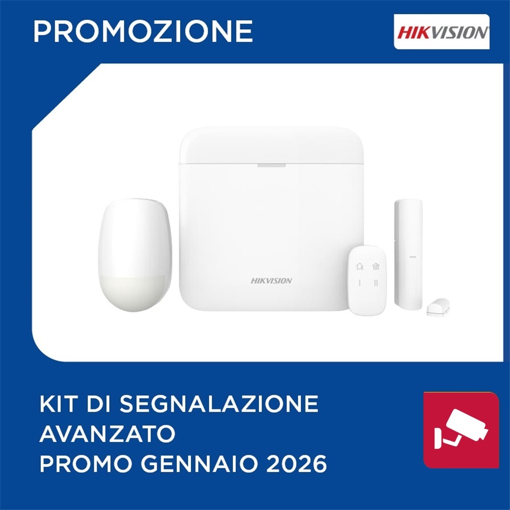 HIKVISION | Kit di segnalazione avanzato promo gennaio 2026