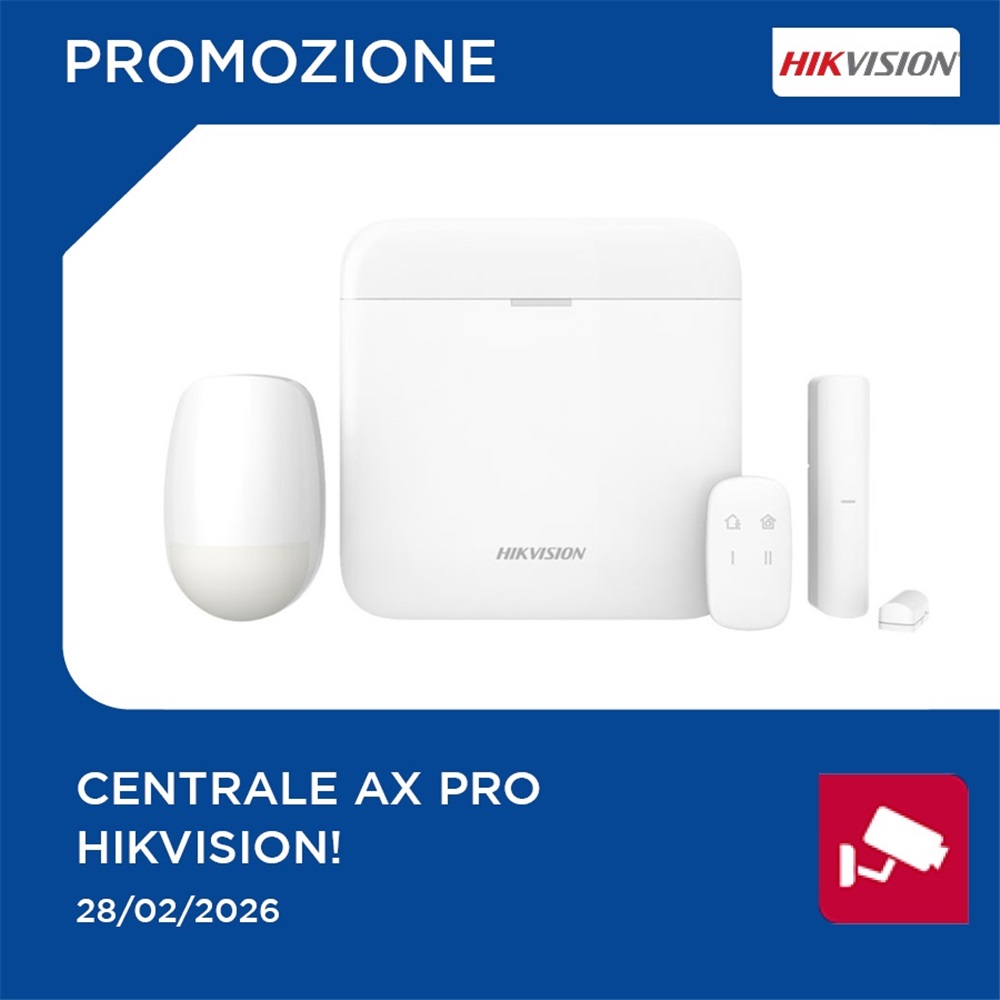 Prezzo speciale sulla Centrale AX Pro Hikvision