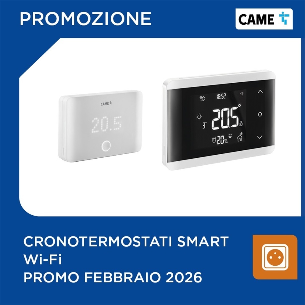 Prezzi speciali sulla termoregolazione Came