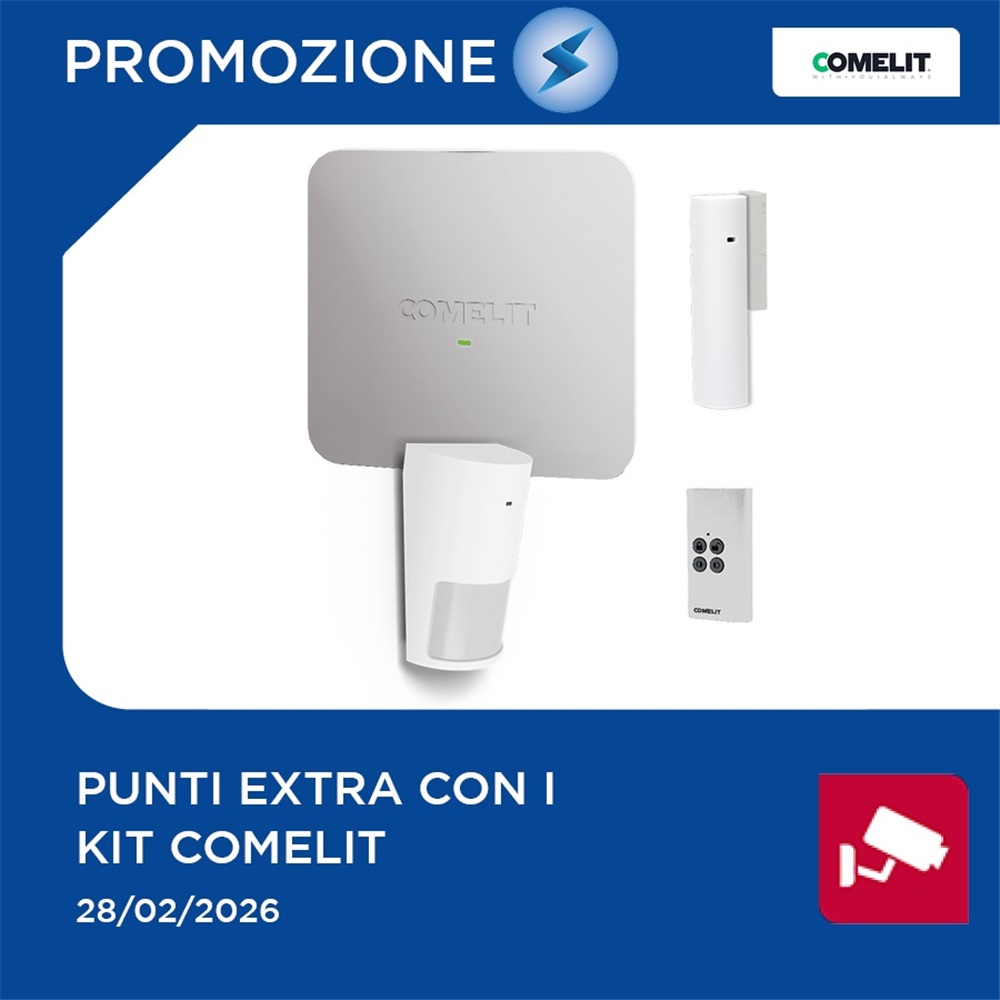 Comelit: Guadagna punti Rexel Club con i Kit Nexus