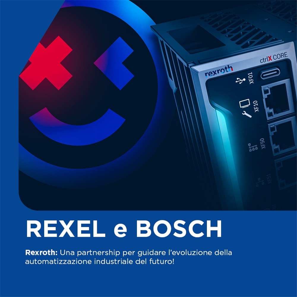 Rexel e Bosch Rexroth: Una partnership per lautomatizzazione del futuro
