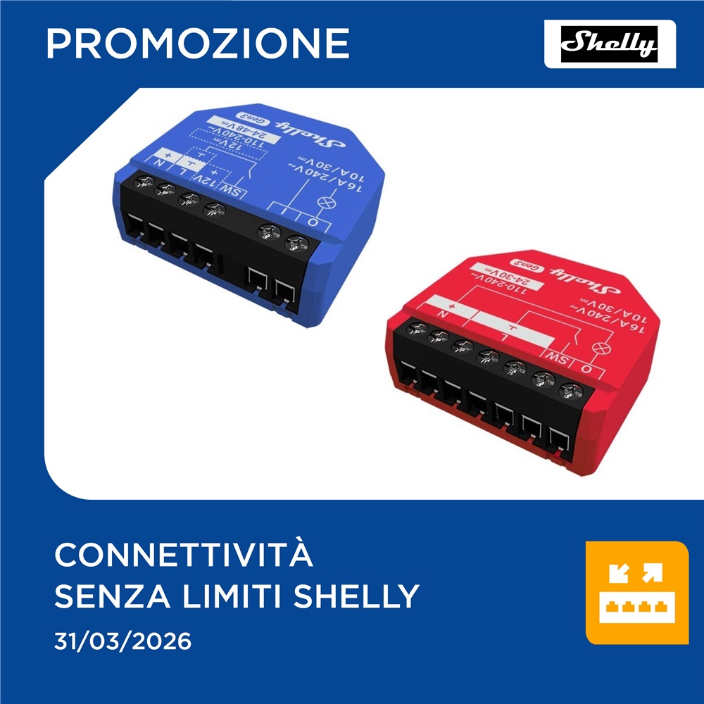 Connettività senza limiti con Shelly