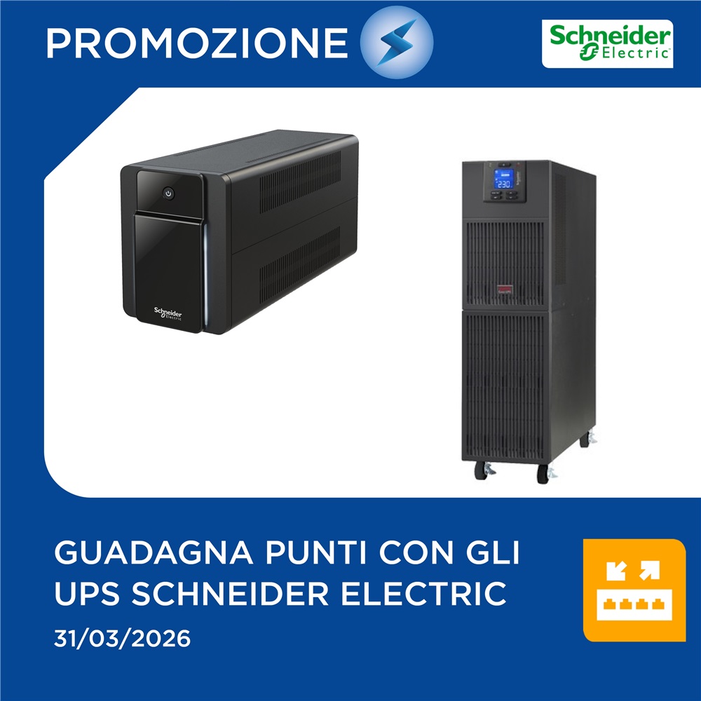 Accumula punti con i prodotti per la trasmissione dei dati Schneider