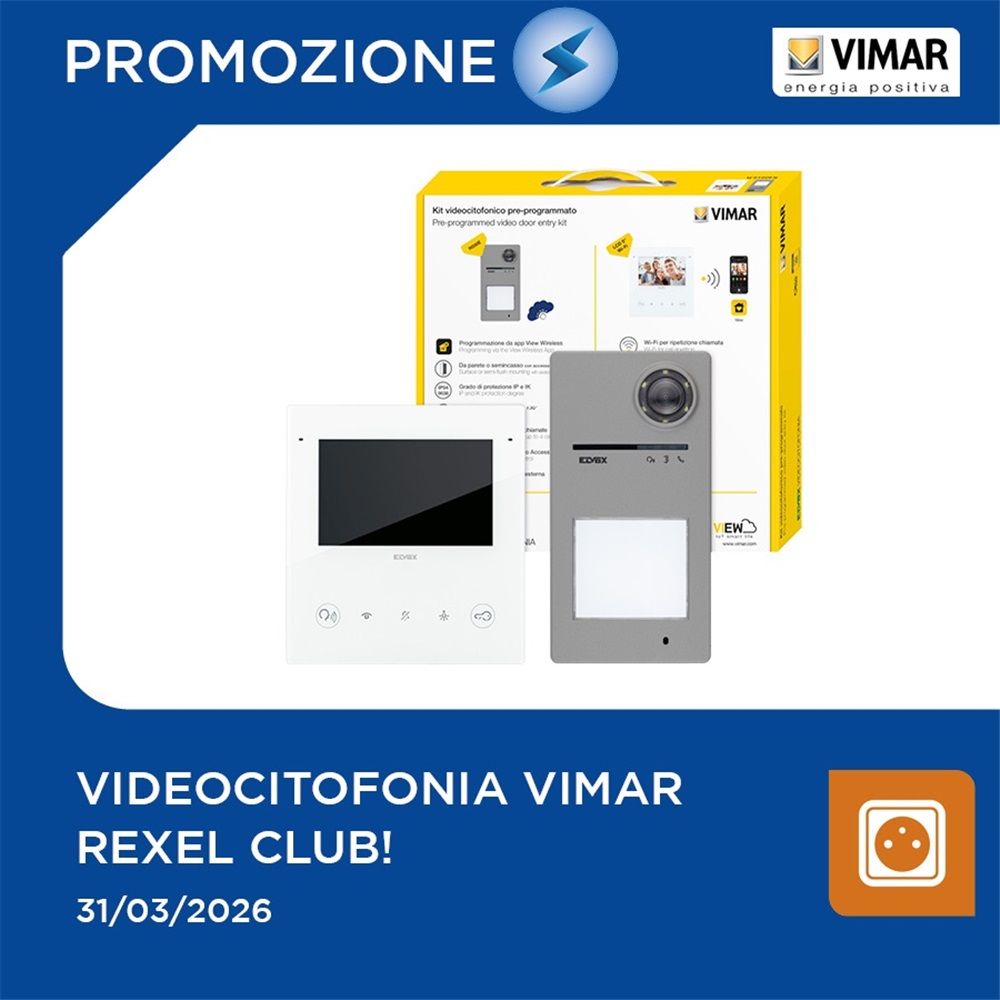 Vimar: Guadagna punti con i prodotti di videocitofonia