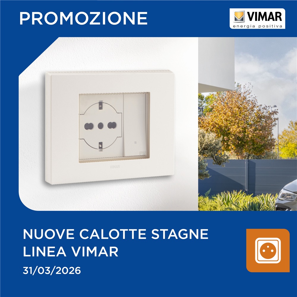 Prezzi speciali per la serie Vimar