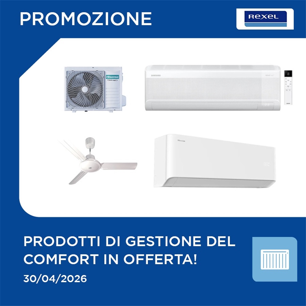 Prodotti per la gestione del comfort in offerta per tutto il mese di Aprile!