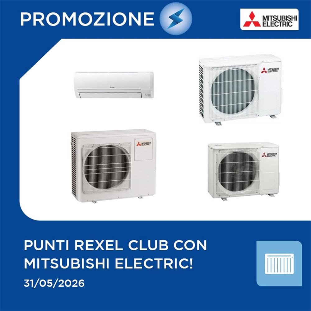 Guadagna punti Rexel club con Mitsubishi!