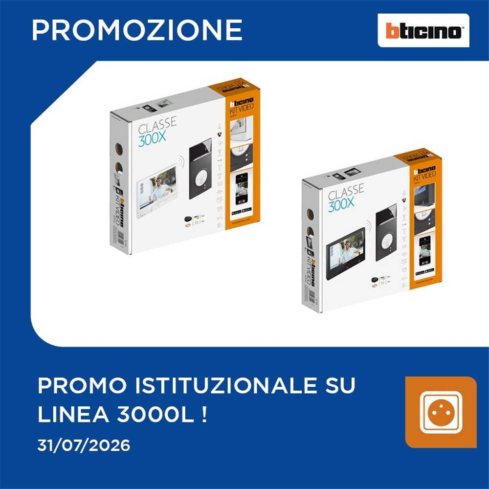 Promo Istituzionale BTicino su Linea 3000L!